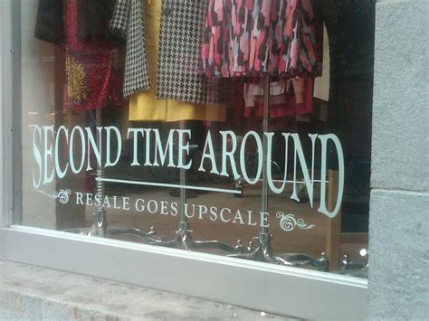 second time around consignment store.